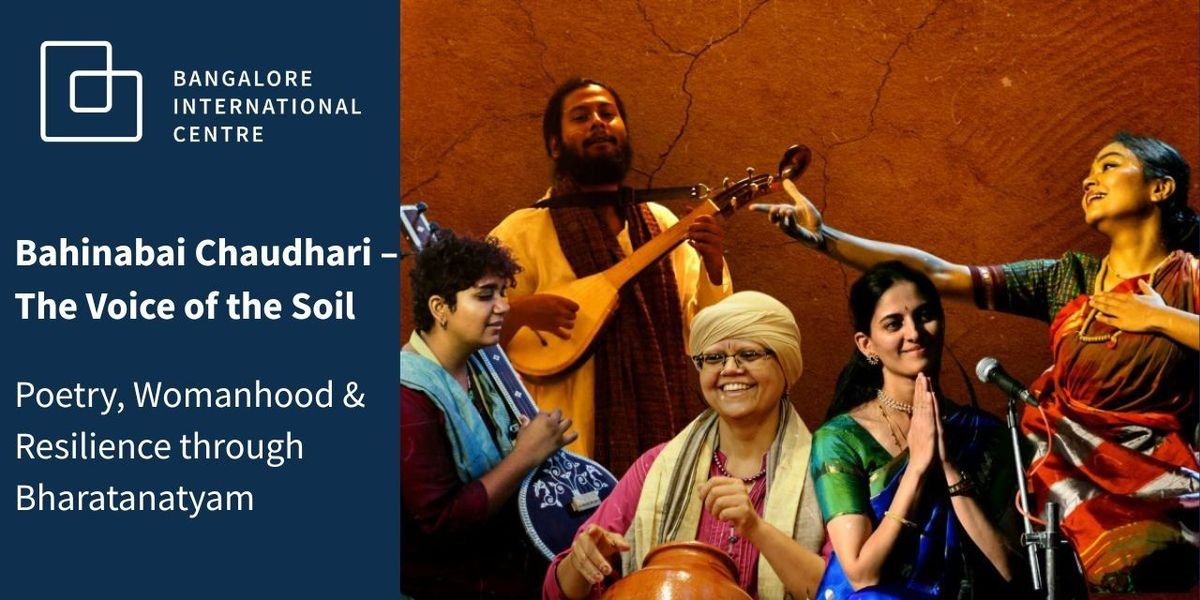 Bahinabai Chaudhari, The Voice of the Soil, 13 August | Event in Bangalore | AllEvents