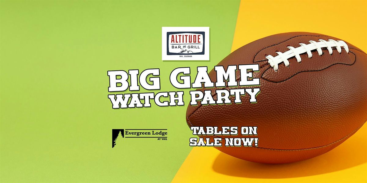 Superbowl Party at Altitude Bar & Grill
