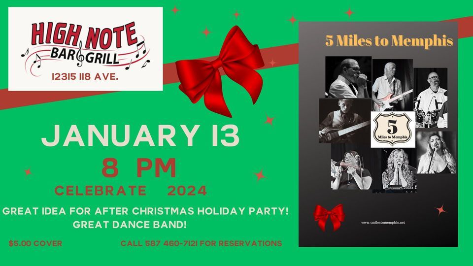 5 Miles To Memphis Party High Note Bar Grill Edmonton January 13 5-miles-to-memphis-party-high-note-bar-grill-edmonton-january-13