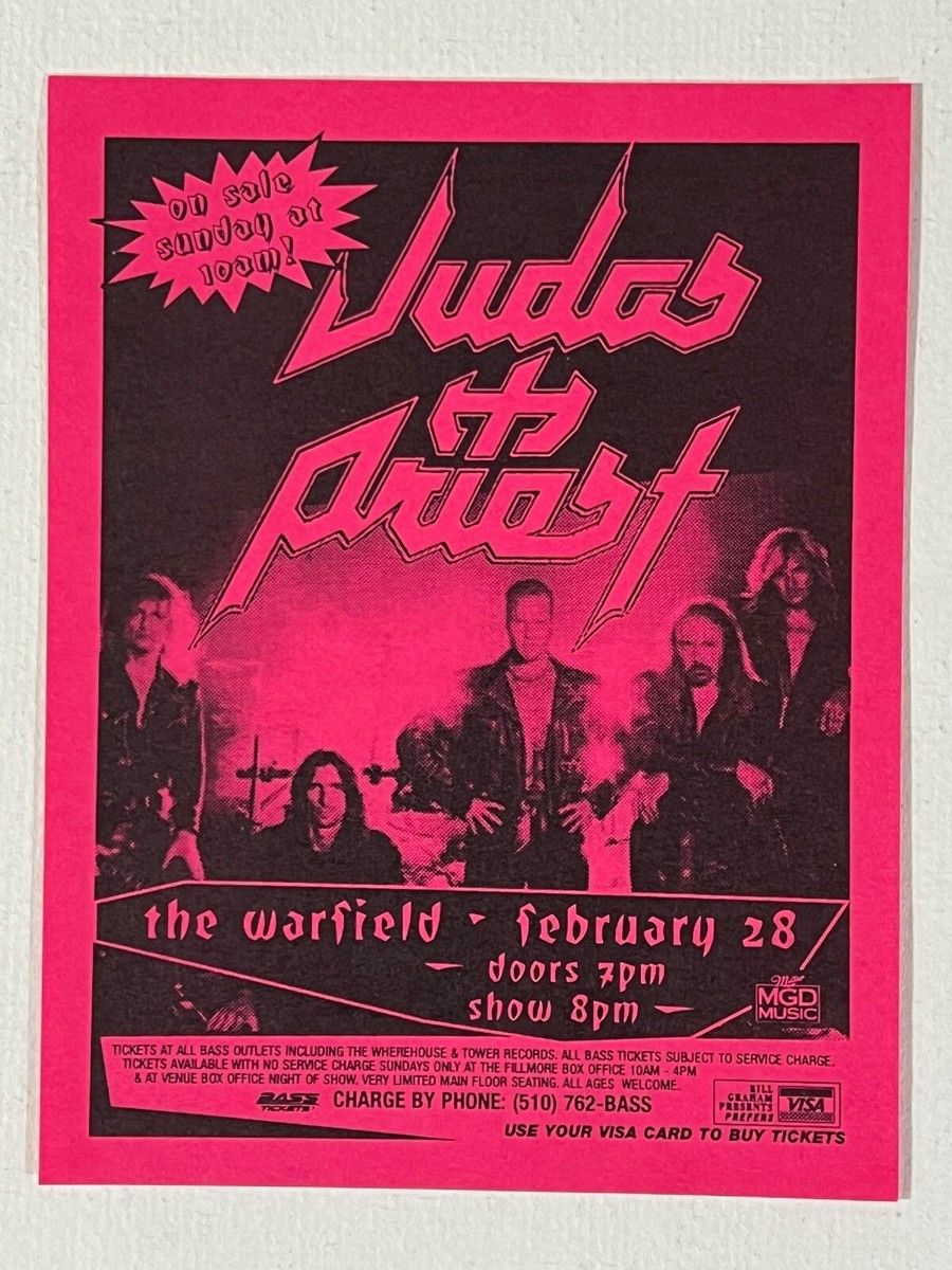 Judas Priest Valencia Tickets, 20 August | Event in Valencia | AllEvents