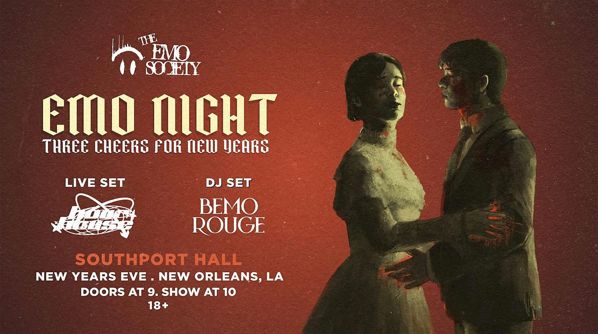 Emo Night: Three Cheers for New Years, 31 December | Event in New Orleans | AllEvents
