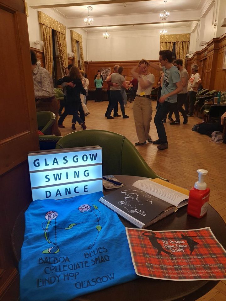 Swing and Jazz dance classes, Glasgow University Union (GUU), 15