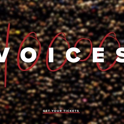 10,000 Voices Gathering logo