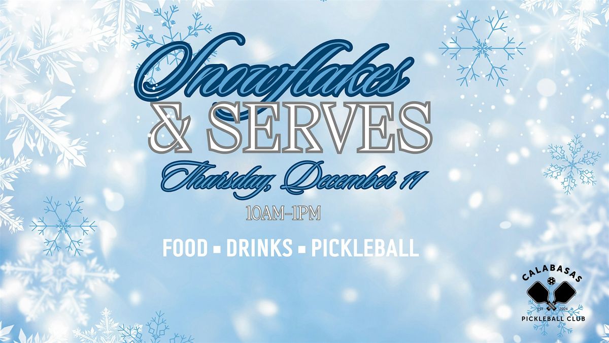 CPC Snowflakes and Serves Pickleball Party, 11 December | Event in Calabasas | AllEvents