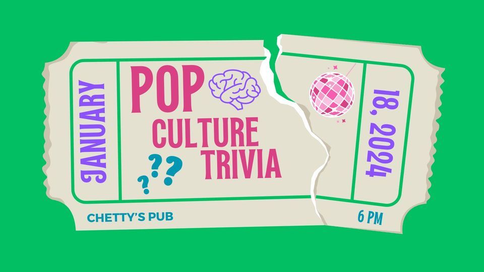 Pop Culture Trivia at Chettys Pub , Adventures on the Lansing