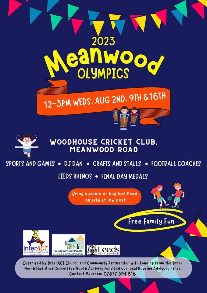 Meanwood Olympics 2023, Woodhouse Cricket Club, Leeds, 9 August 2023 AllEvents.in