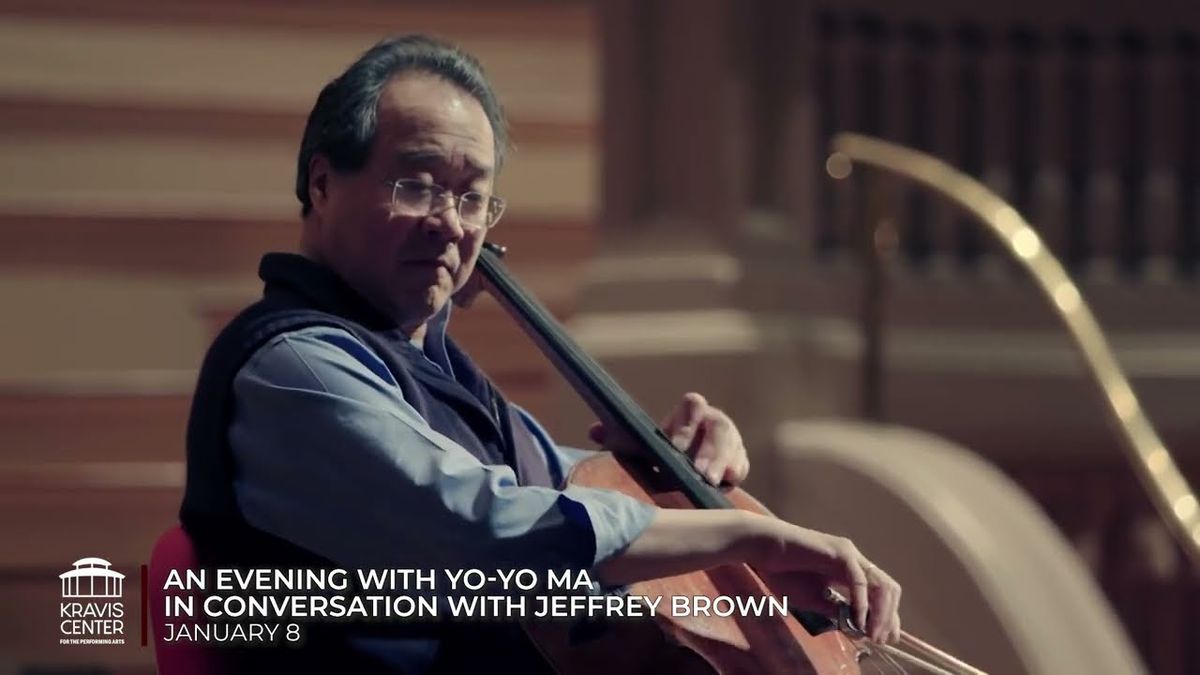 Yo-Yo Ma In Conversation With Jeffery Brown | Event in Brookville | AllEvents
