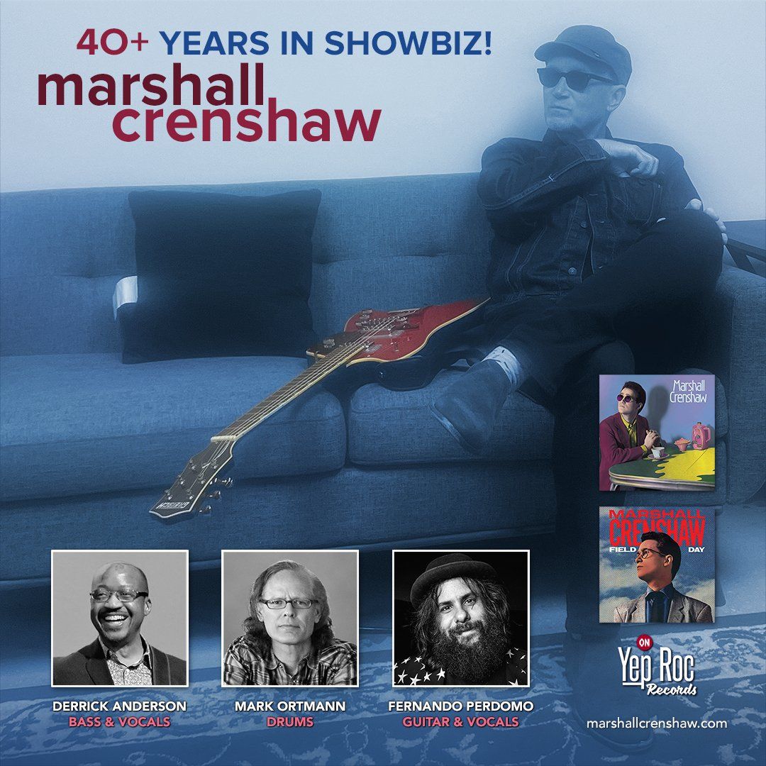 Marshall Crenshaw, 13 September | Event in Chicago | AllEvents