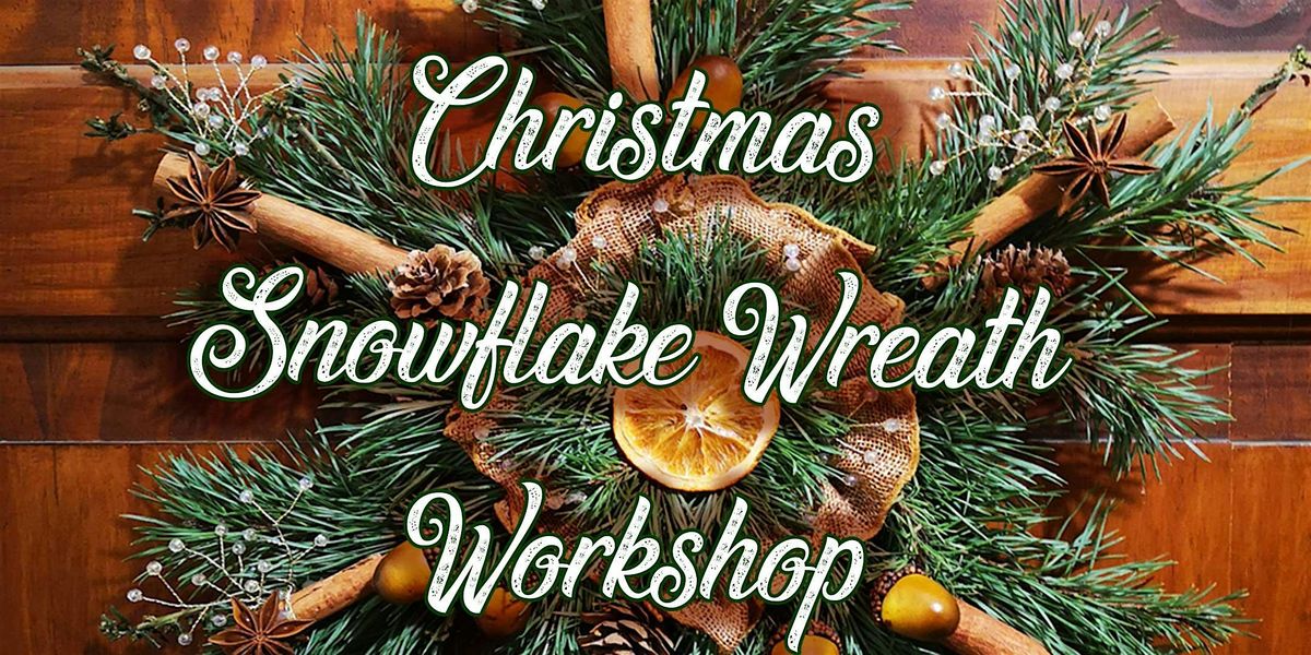 Christmas Snowflake Wreath Craft Workshop, 12 December | Event in Chippenham | AllEvents