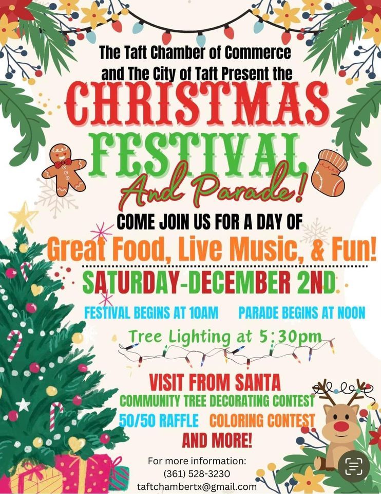 Taft Chamber of Commerce and the City of Taft Annual Christmas Festival