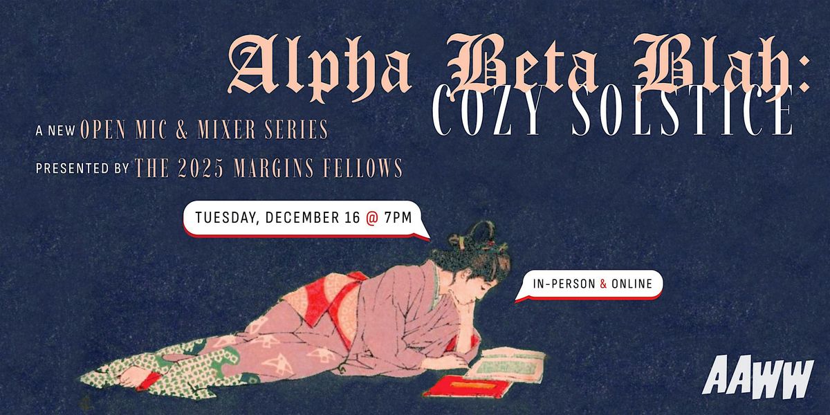 Alpha Beta Blah - Cozy Solstice, 16 December | Event in New York | AllEvents