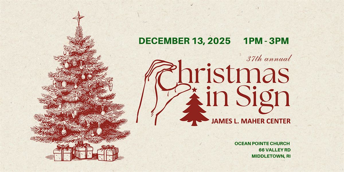 Christmas in Sign  from the James L Maher Center, 13 December | Event in Middletown | AllEvents