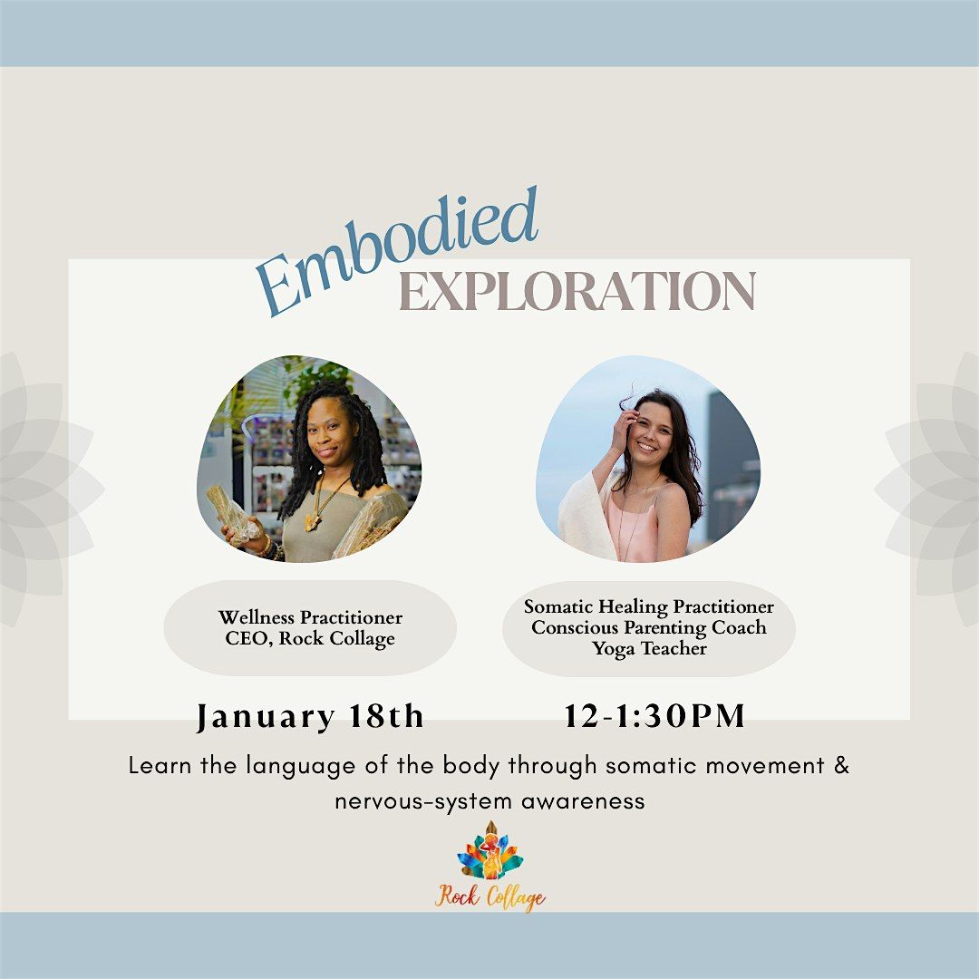 Embodied Exploration, 18 January | Event in Teaneck | AllEvents