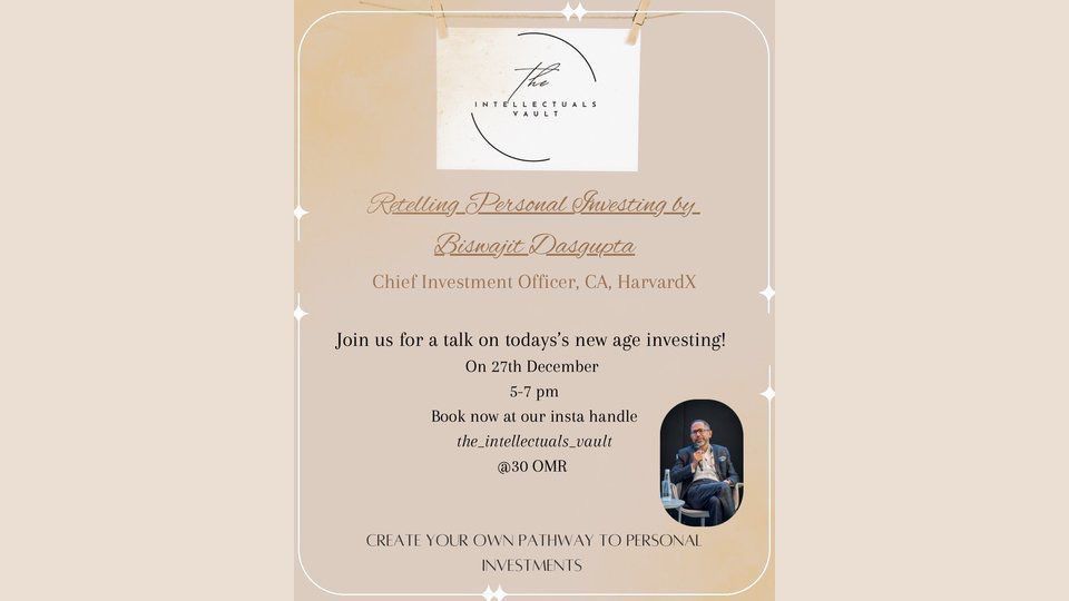 Retelling Personal Investing , Novotel Muscat Airport Hotel, 27 ...