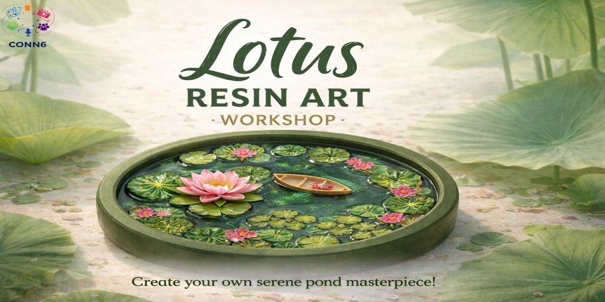 resin lotus pond