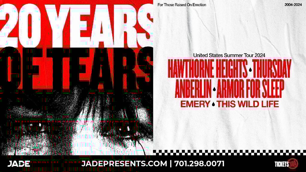 Hawthorne Heights at Hal and Mals, 9 November | Event in Jackson | AllEvents