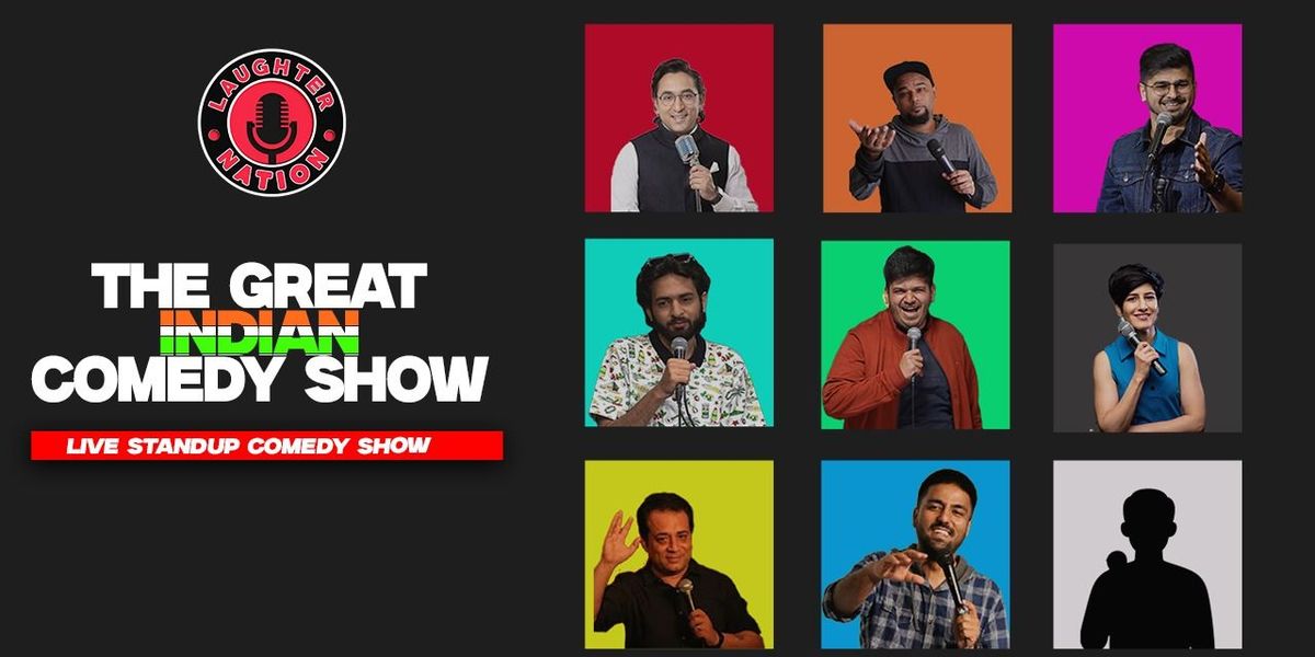 The Great Indian Comedy Show | Event in New Delhi | AllEvents