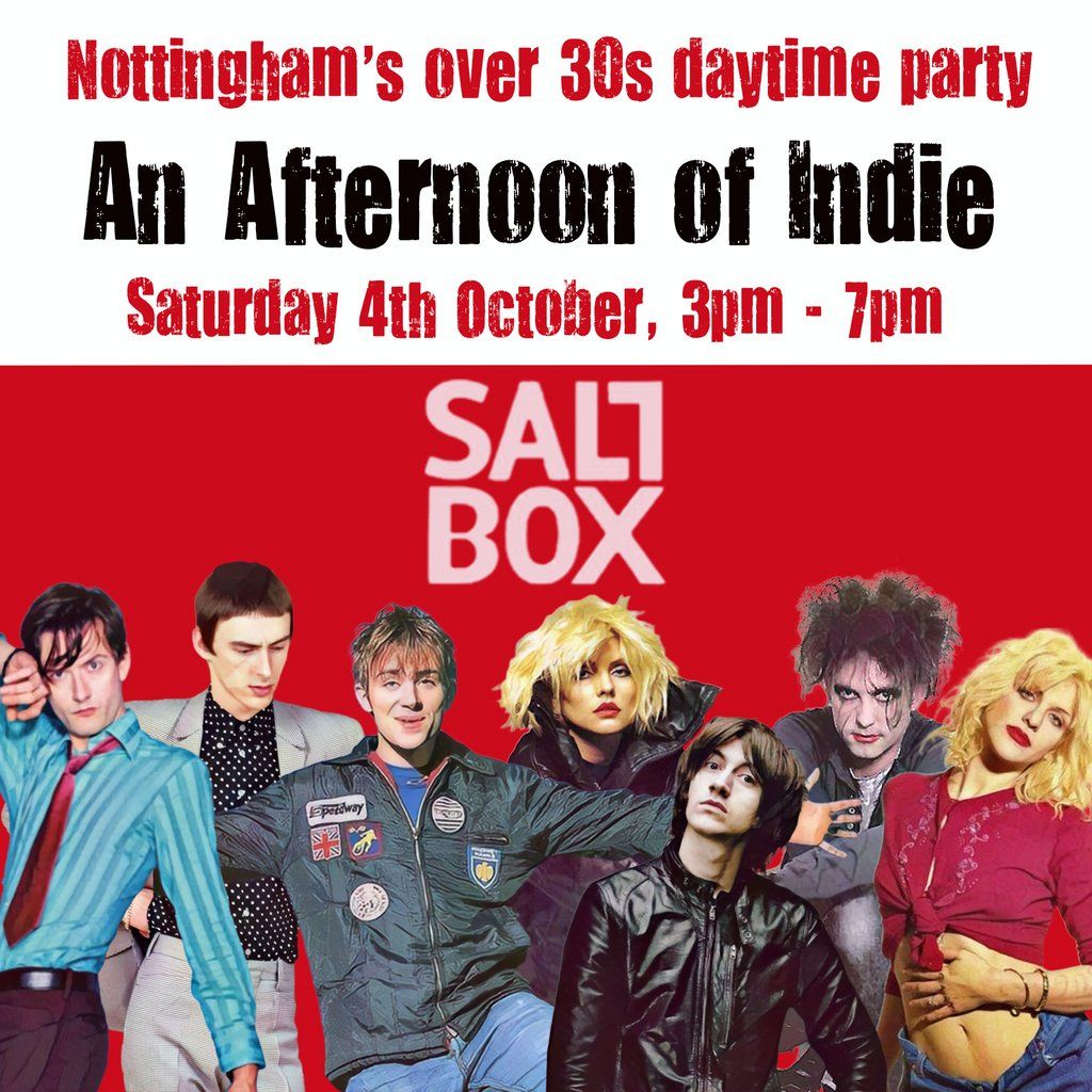 An Afternoon of Indie: NOTTINGHAM (over 30s) *2/3 Sold* | Event in Nottingham | AllEvents