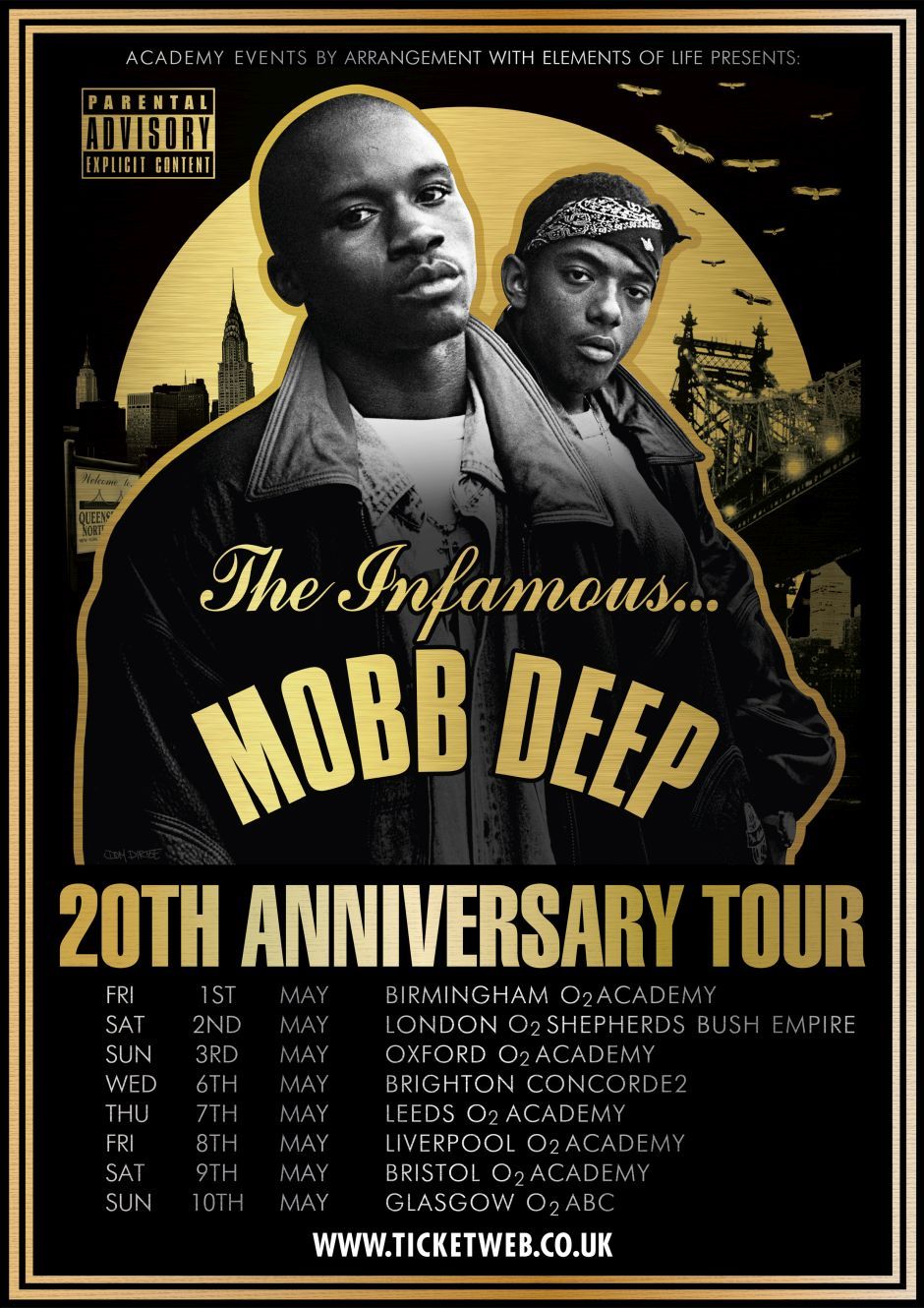 Mobb Deep Bristol Tickets, 29 April | Event in Bristol | AllEvents