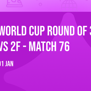 World Cup Round of 32 - 1C vs 2F - Match 76