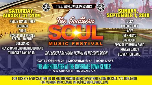 Southern Soul Music Festival, The Amphitheater at Riverdale Town Center ...