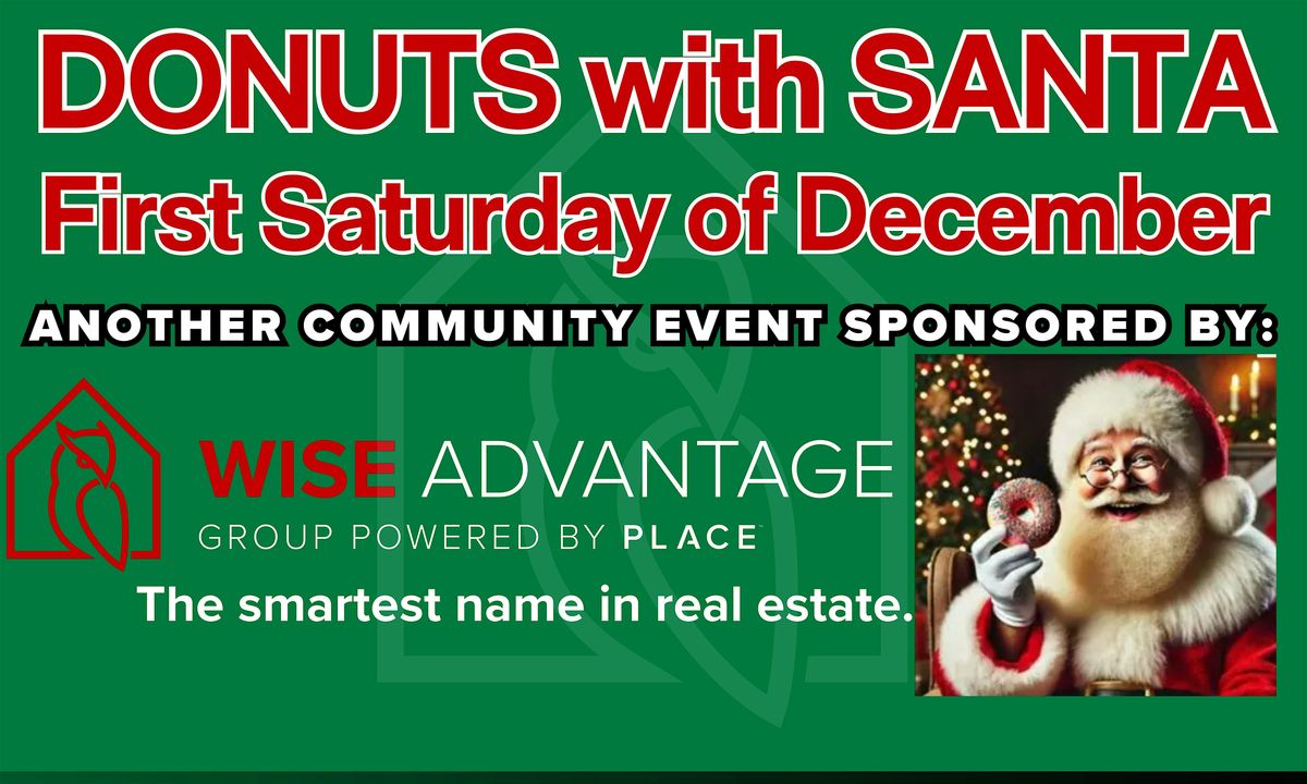 YOU ARE INVITED! 11th Annual Donuts with Santa!, 6 December | Event in Flower Mound | AllEvents