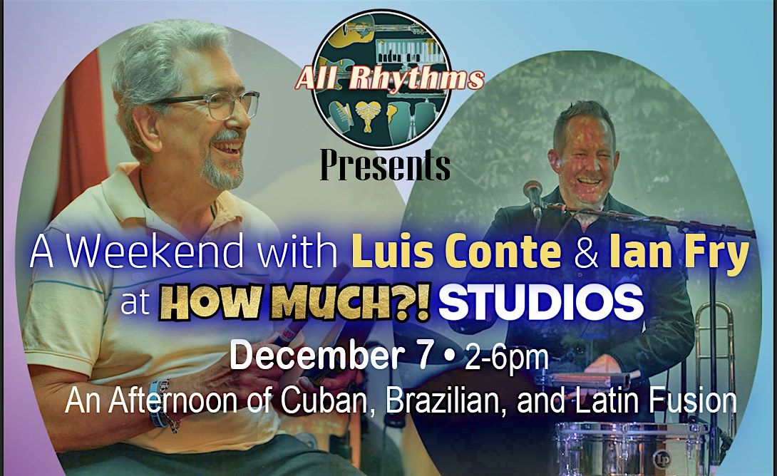 An Afternoon of Cuban, Brazilian, and Latin Fusion featuring Luis Conte, 7 December | Event in Austin | AllEvents
