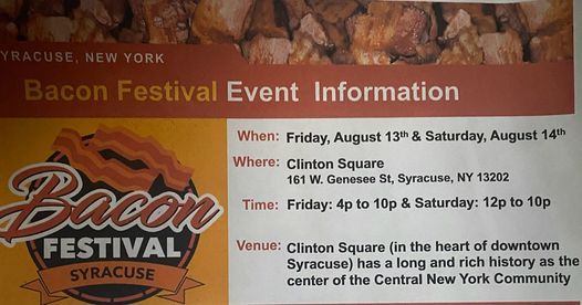 14th August 2021 Events In Syracuse Clinton Square Events 2022
