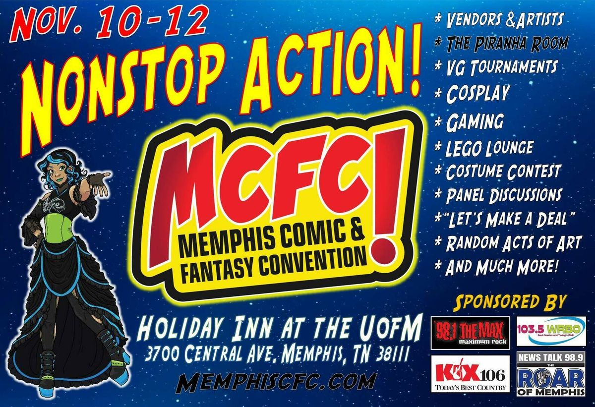 Memphis Comic Expo - 2 Day Pass, 12 September | Event in Memphis | AllEvents