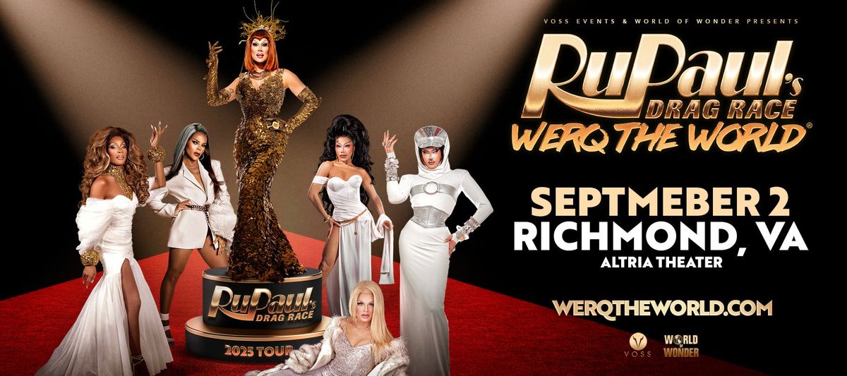 RuPaul's Drag Race - Richmond, 2 September | Event in Richmond | AllEvents