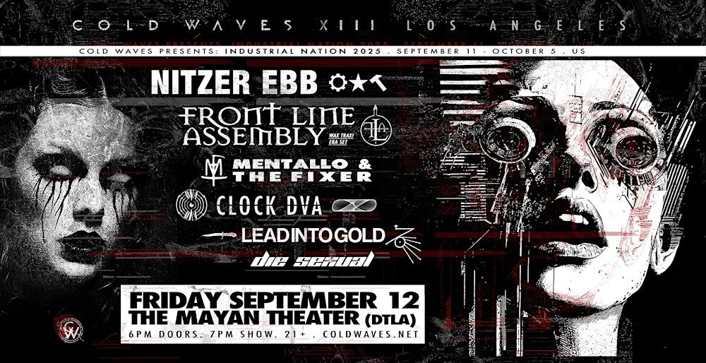 COLD WAVES XIII LA SHOWCASE in Los Angeles, 12 September | Event in Los Angeles | AllEvents