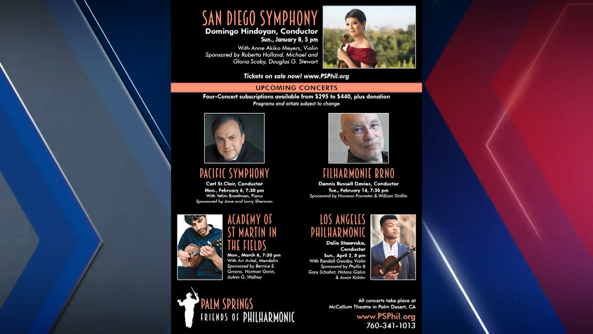 San Diego Symphony - Palm Desert, 9 March | Event in Palm Desert | AllEvents