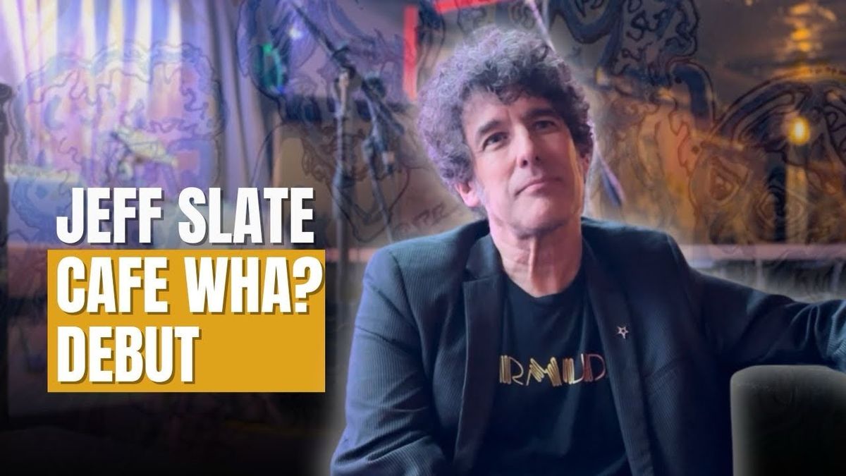 Jeff Slate at Cafe Wha, 23 July | Event in New York | AllEvents