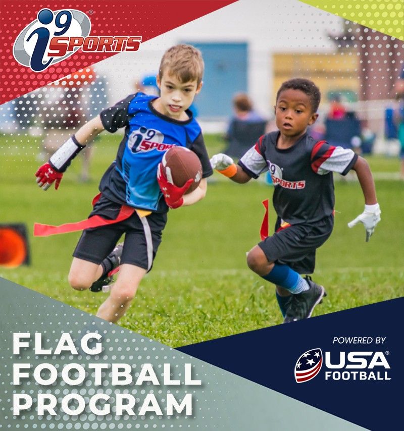 Youth Flag Football Season, Naperville Yard Indoor Sports Complex