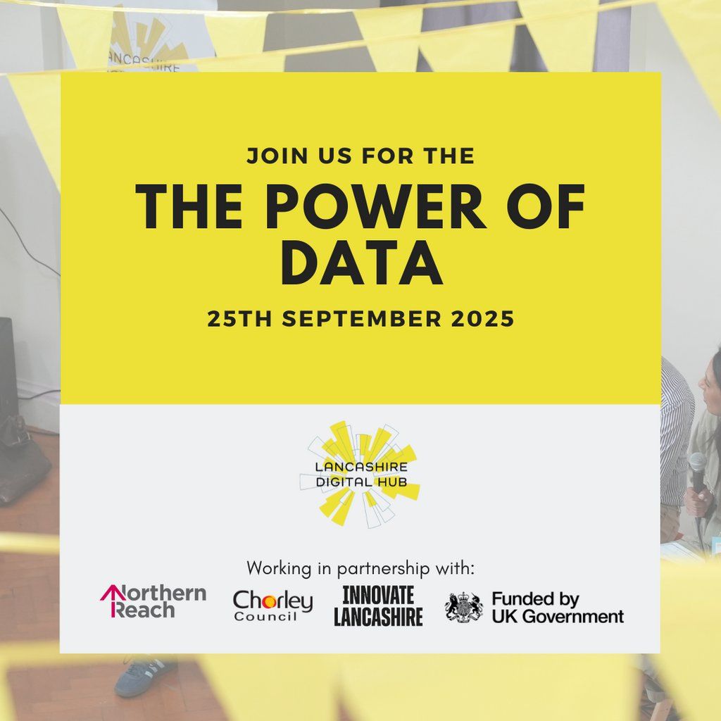 The Power of Data, 25 September | Event in Chorley | AllEvents