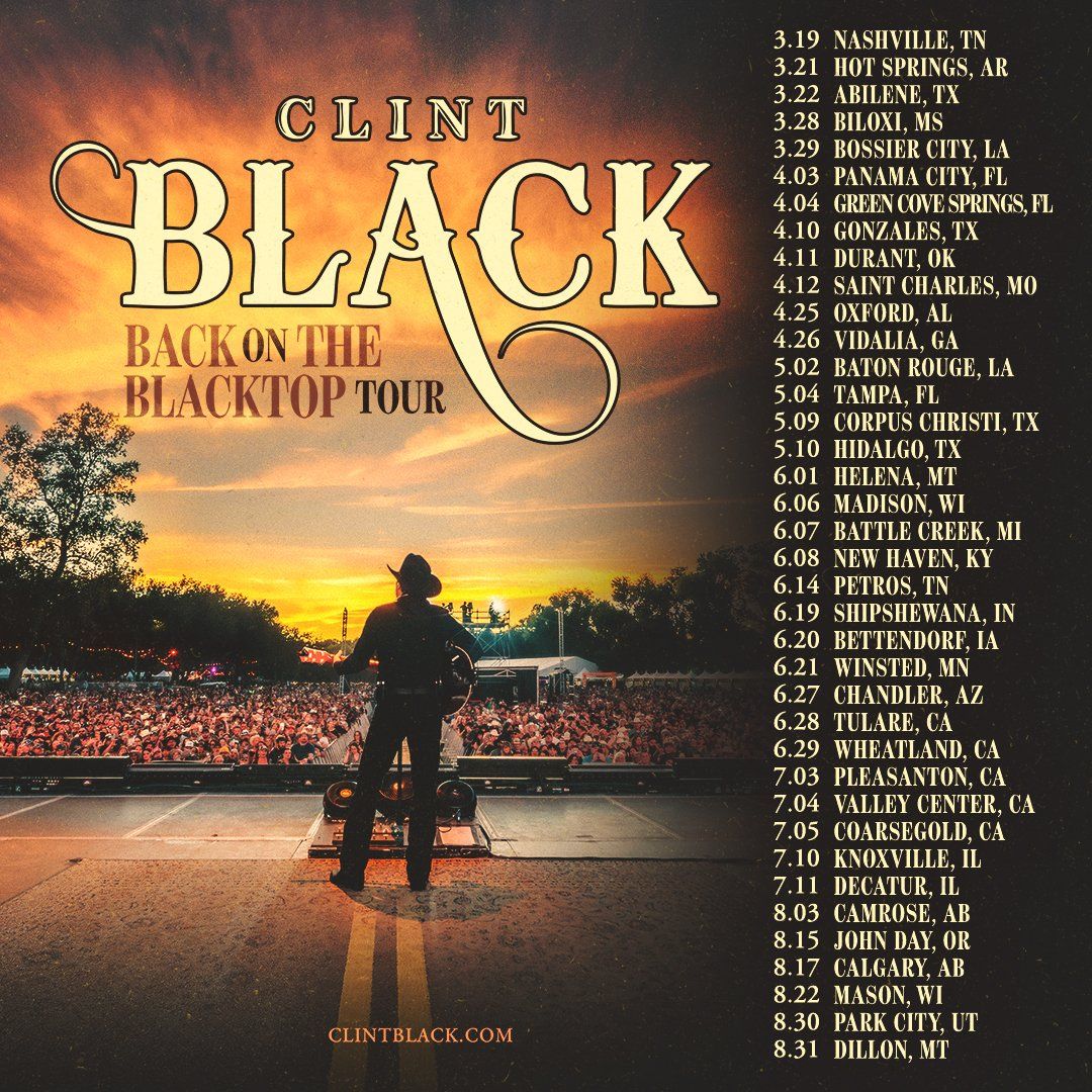 Stars of Texas Music Festival: Chris Young  Clint Black & Pat Green - 3 Day Pass, 2 October | AllEvents