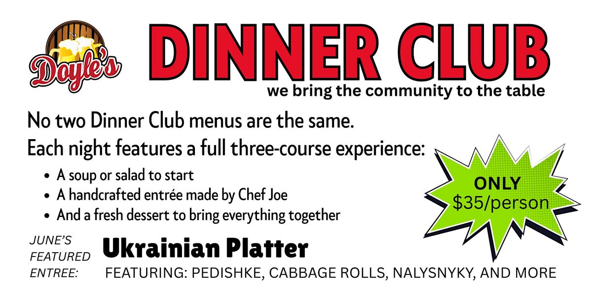 Monday Night Dinner Club