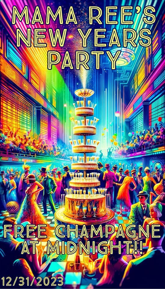 Mama Rees Roaring 20s New Years Party, Mama Ree's Pizza + Brewhouse ...