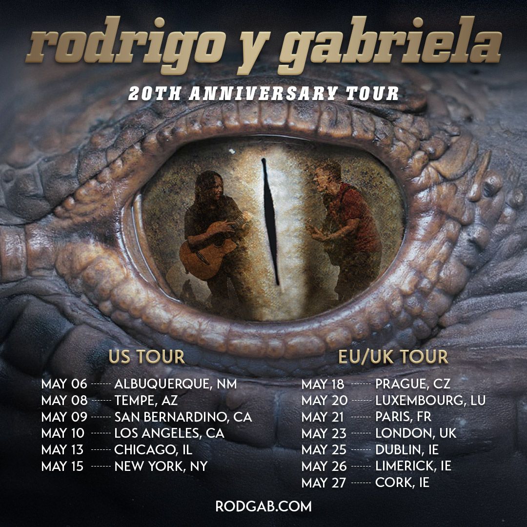 Rodrigo Y Gabriela, Libbey Bowl, Ojai, 12 November 2026 | AllEvents