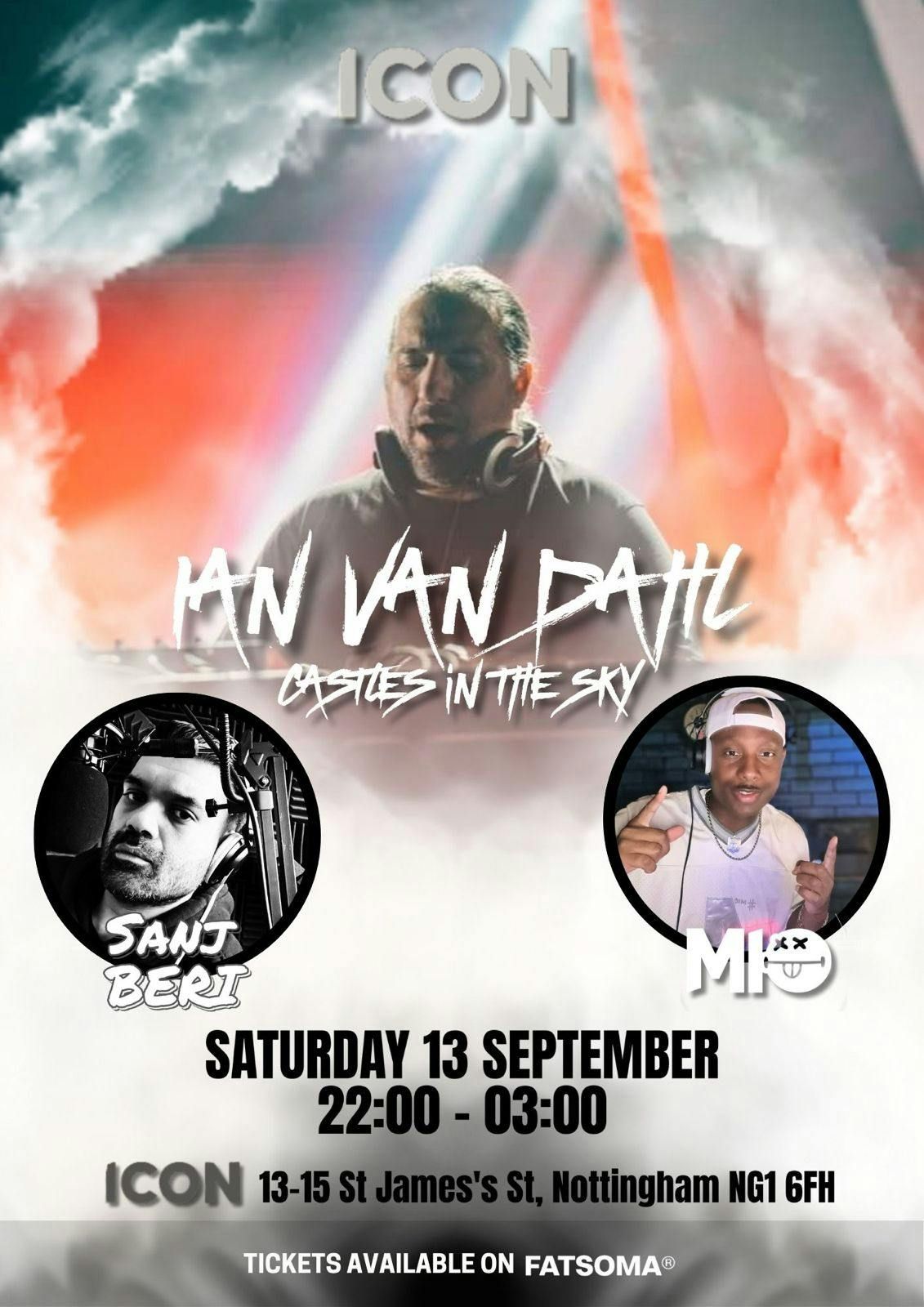 IAN VAN DAHL - CASTLES IN THE SKY | ICON NOTTINGHAM, 13 September | Event in Nottingham | AllEvents