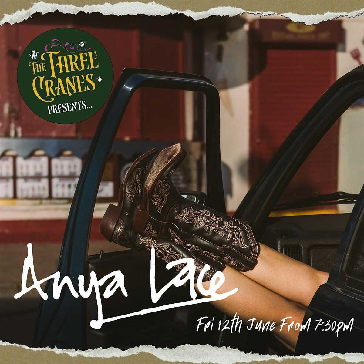 Anya Lace - Live at The Three Cranes - Pop Country Singer-Songwriter ...