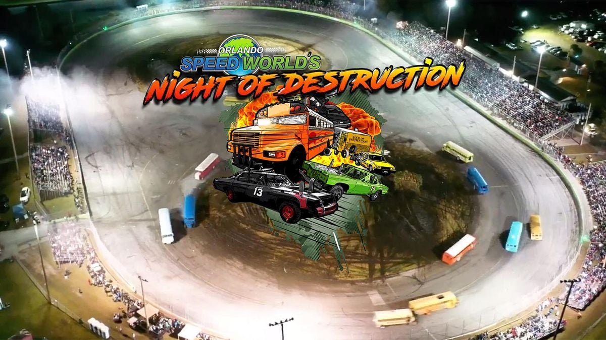 NIGHT OF DESTRUCTION ORLANDO SPEEDWORLD, Orlando Speedworld Oval