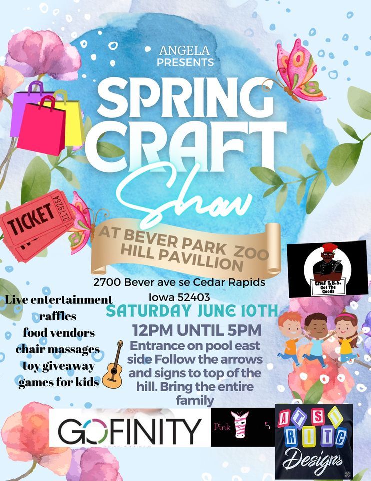 Spring craft show , Bever Park, Cedar Rapids, June 10 2023 | AllEvents.in