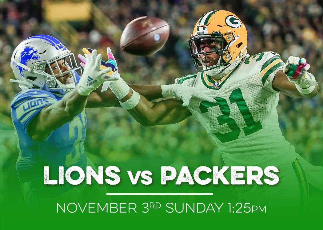 Detroit Lions at Green Bay Packers at Lambeau Field, 7 September | Event in Green Bay | AllEvents