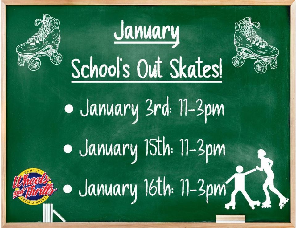 Schools Out Skate, Wheels and Thrills, Owasso, January 15 2024