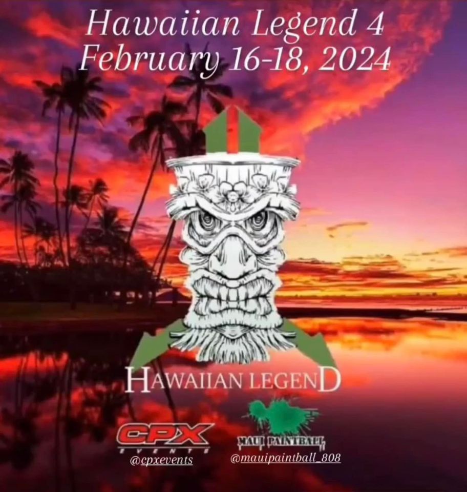 Hawaiian Legend, 2025, Maui Paintball, Lahaina, February 15 to February
