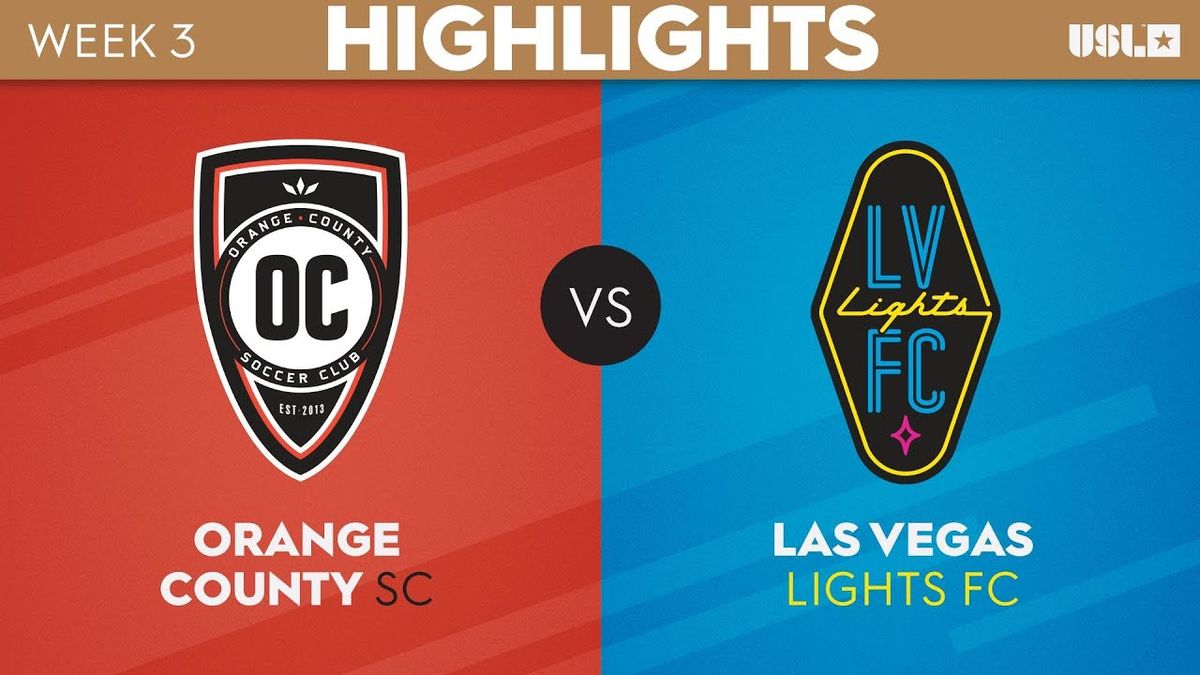 Orange County SC vs. Las Vegas Lights FC, 18 July | Event in Irvine | AllEvents