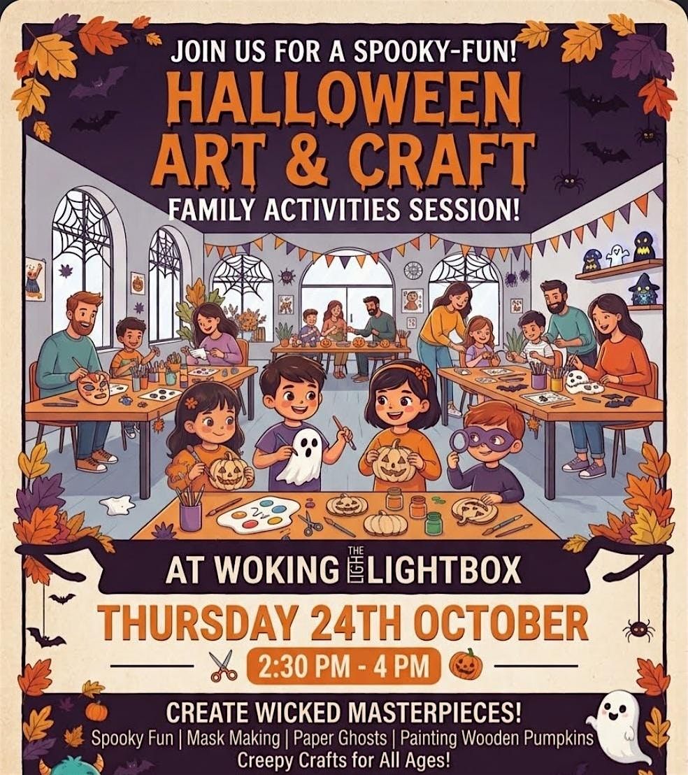 The Art Escape (Halloween art&carft family fun) £8 pp