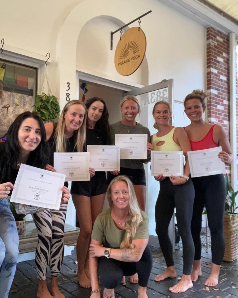 200 Hour Yoga Teacher Training, Village Yoga, Tequesta, July 12 2023