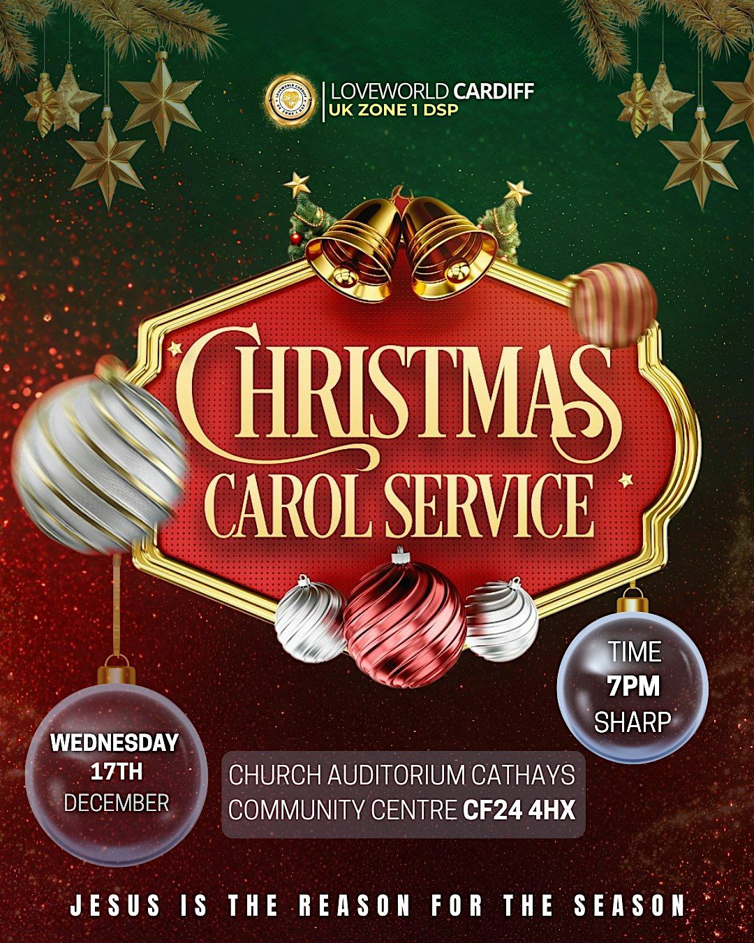Christmas Carol Service, 17 December | Event in Cardiff | AllEvents